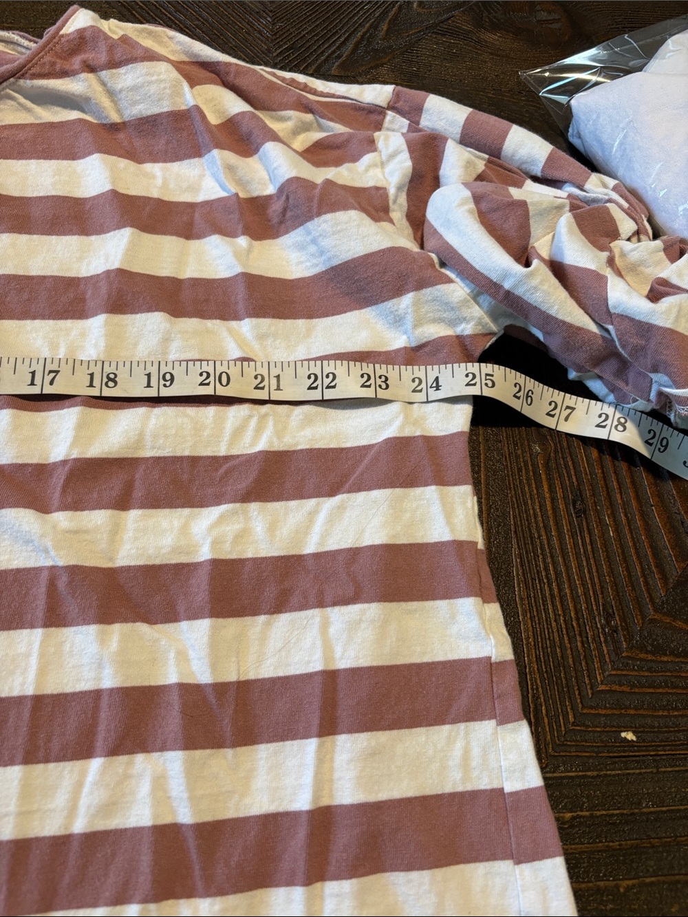 easel Girls' Pink and White Striped Tee - Picture 5 of 9